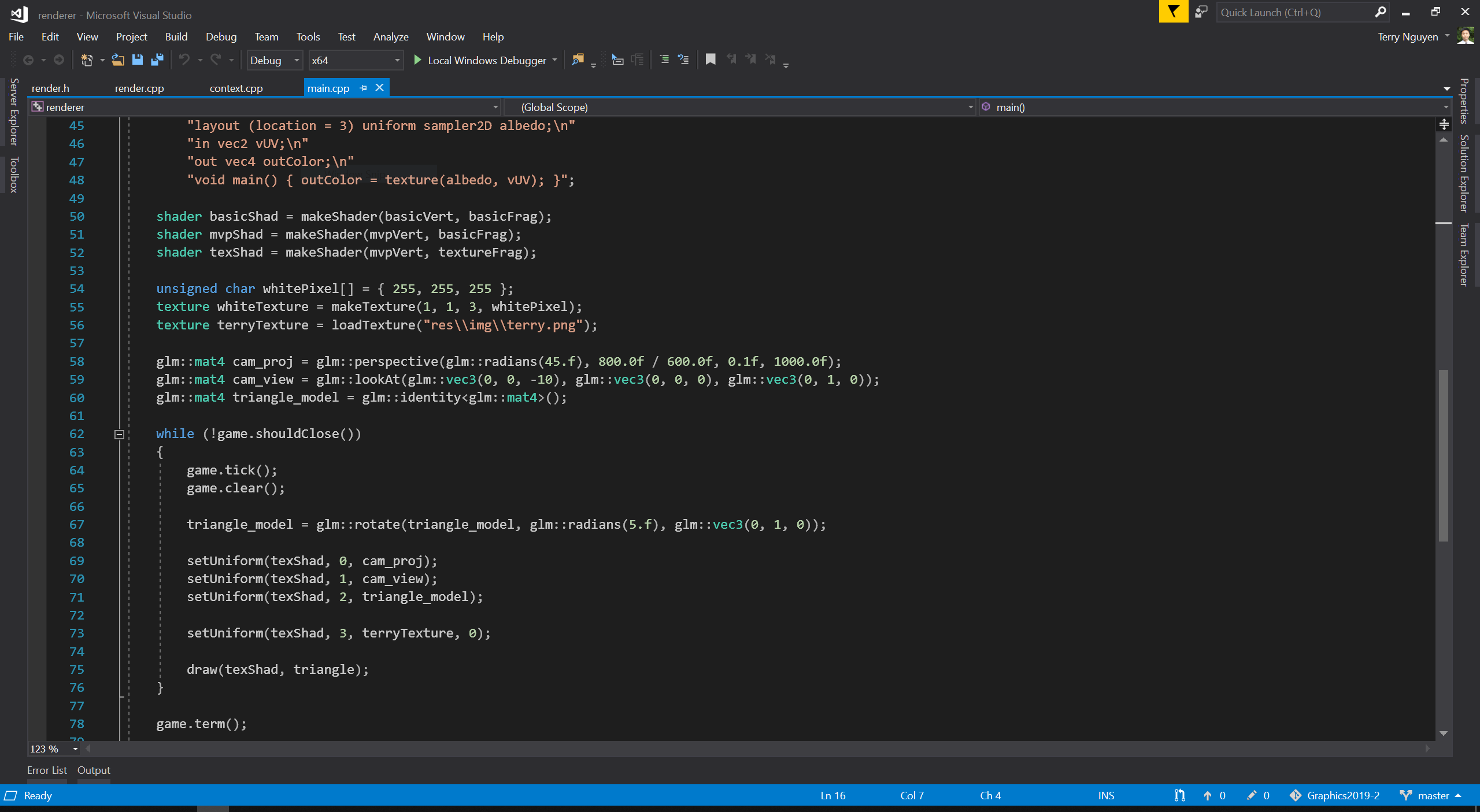 Visual Studio - Academy of Interactive Entertainment